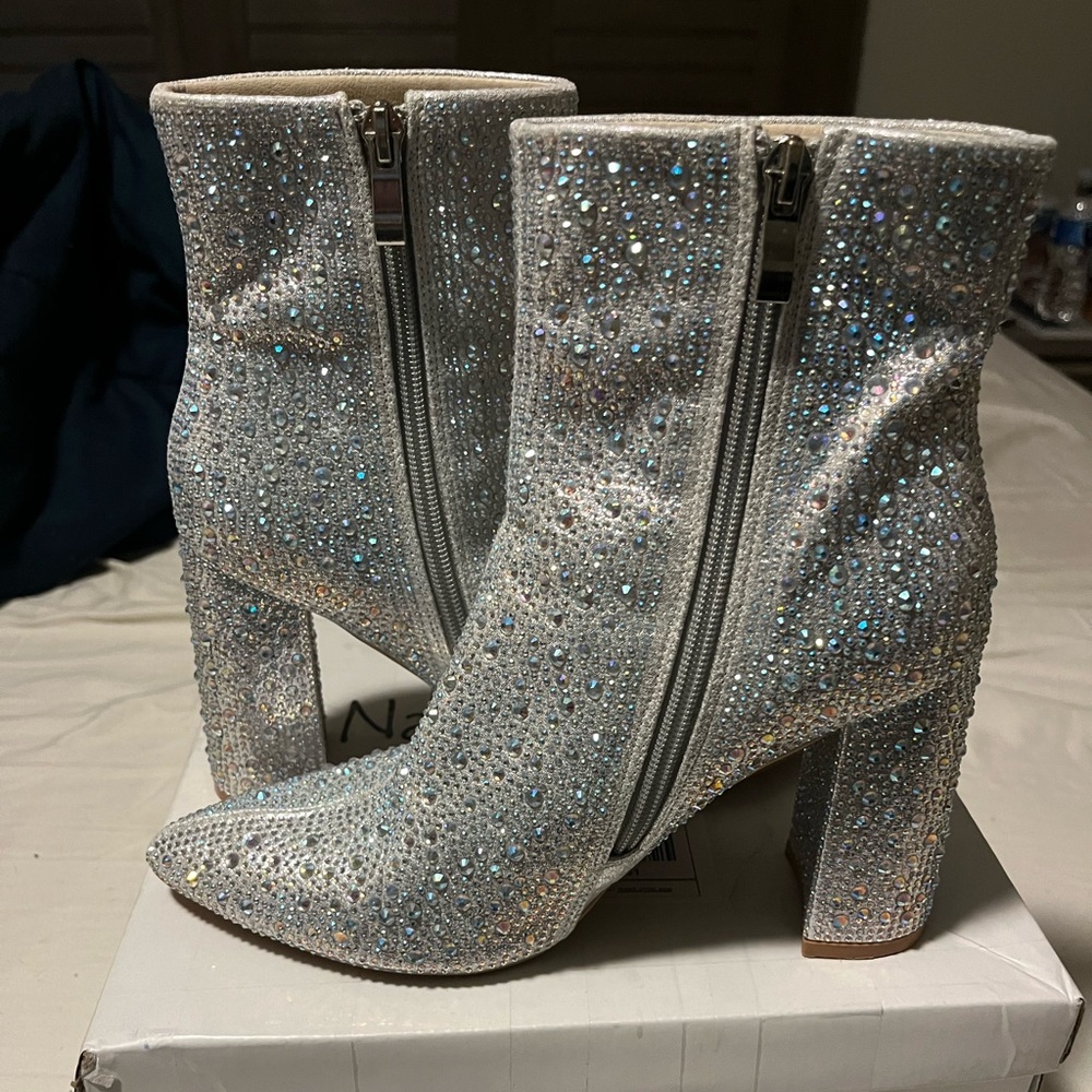 Rhinestone Booties